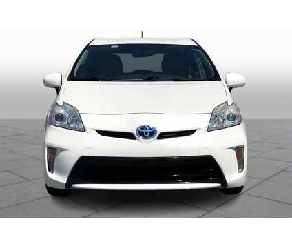 2014UsedToyotaUsedPriusUsed5dr HB is a White 2014 Toyota Prius Hatchback