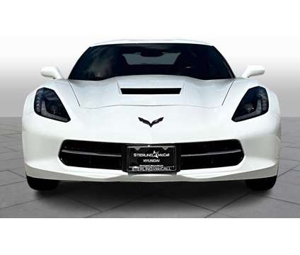 2018UsedChevroletUsedCorvetteUsed2dr Stingray Cpe is a White 2018 Chevrolet Corvette Car for Sale in Houston TX