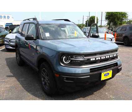 2024NewFordNewBronco SportNew4x4 is a Blue, Grey 2024 Ford Bronco Car for Sale in San Antonio TX