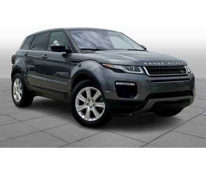 2017UsedLand RoverUsedRange Rover EvoqueUsed5 Door is a Grey 2017 Land Rover Range Rover Evoque Car for Sale in Sugar Land TX