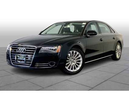 2014UsedAudiUsedA8 LUsed4dr Sdn is a Black 2014 Audi A8 Car for Sale in Westwood MA