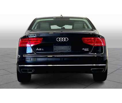 2014UsedAudiUsedA8 LUsed4dr Sdn is a Black 2014 Audi A8 Car for Sale in Westwood MA