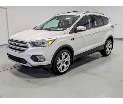 2018UsedFordUsedEscapeUsed4WD is a Silver, White 2018 Ford Escape Car for Sale in Greensburg PA