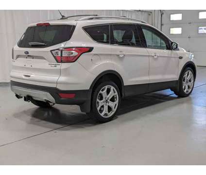 2018UsedFordUsedEscapeUsed4WD is a Silver, White 2018 Ford Escape Car for Sale in Greensburg PA