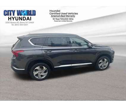 2022 Hyundai Santa Fe SEL is a Grey 2022 Hyundai Santa Fe SUV in Bronx NY