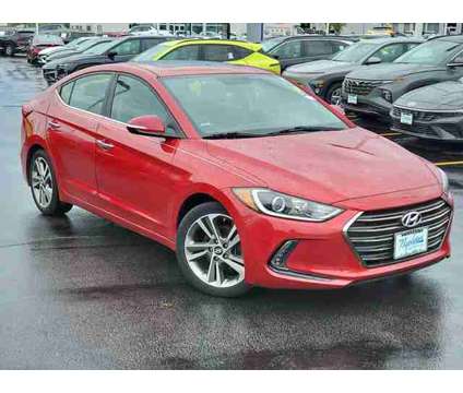 2017 Hyundai Elantra Limited is a Red 2017 Hyundai Elantra Limited Sedan in Calumet City IL