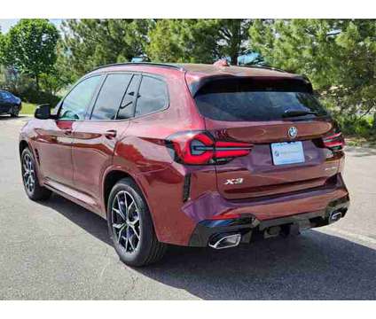 2024 BMW X3 xDrive30i is a Red 2024 BMW X3 xDrive30i SUV in Loveland CO