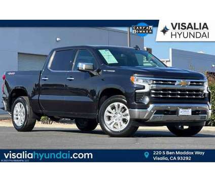 2023 Chevrolet Silverado 1500 4WD Crew Cab Short Bed LTZ is a Grey 2023 Chevrolet Silverado 1500 Truck in Visalia CA