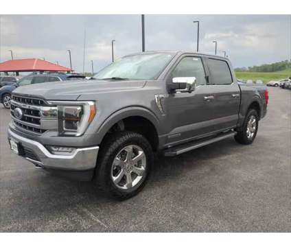 2021 Ford F-150 LARIAT is a Grey 2021 Ford F-150 Lariat Truck in Dubuque IA