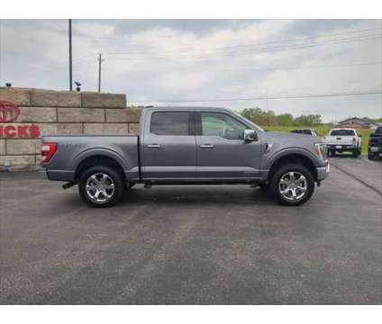 2021 Ford F-150 LARIAT is a Grey 2021 Ford F-150 Lariat Truck in Dubuque IA