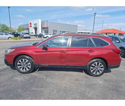 2017 Subaru Outback 3.6R Limited is a Red 2017 Subaru Outback 3.6 R Station Wagon in Dubuque IA