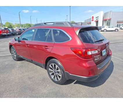 2017 Subaru Outback 3.6R Limited is a Red 2017 Subaru Outback 3.6 R Station Wagon in Dubuque IA