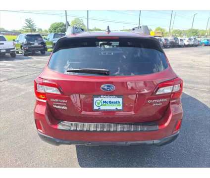 2017 Subaru Outback 3.6R Limited is a Red 2017 Subaru Outback 3.6 R Station Wagon in Dubuque IA