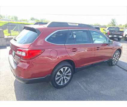 2017 Subaru Outback 3.6R Limited is a Red 2017 Subaru Outback 3.6 R Station Wagon in Dubuque IA