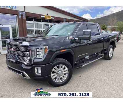 2020 GMC Sierra 2500HD 4WD Crew Cab Standard Bed Denali is a Black 2020 GMC Sierra 2500 H/D Truck in Steamboat Springs CO