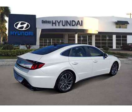 2021 Hyundai Sonata Limited is a White 2021 Hyundai Sonata Limited Sedan in Delray Beach FL