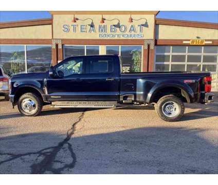 2023 Ford F-350 XLT is a Blue 2023 Ford F-350 XLT Truck in Steamboat Springs CO