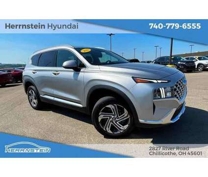 2021 Hyundai Santa Fe SEL is a Silver 2021 Hyundai Santa Fe SUV in Chillicothe OH