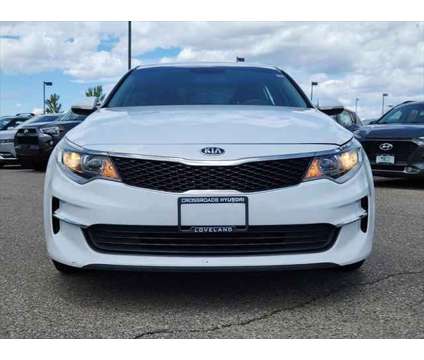 2018 Kia Optima LX is a White 2018 Kia Optima LX Sedan in Loveland CO