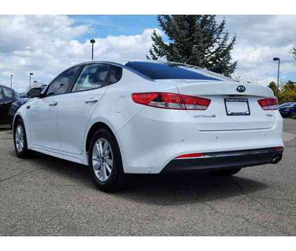 2018 Kia Optima LX is a White 2018 Kia Optima LX Sedan in Loveland CO