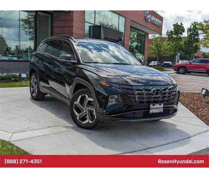 2022 Hyundai Tucson Limited is a Black 2022 Hyundai Tucson Limited SUV in Algonquin IL