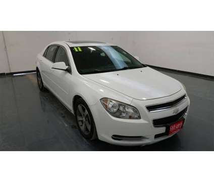 2011 Chevrolet Malibu 1LT is a White 2011 Chevrolet Malibu 1LT Sedan in Waterloo IA