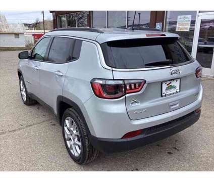 2024 Jeep Compass Latitude Lux FWD is a Silver 2024 Jeep Compass Latitude SUV in Steamboat Springs CO