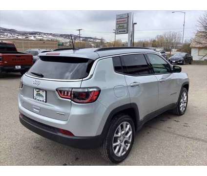 2024 Jeep Compass Latitude Lux FWD is a Silver 2024 Jeep Compass Latitude SUV in Steamboat Springs CO