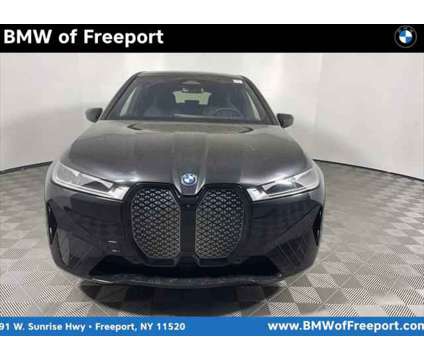 2025 BMW iX xDrive50 is a Black 2025 BMW 325 Model iX SUV in Freeport NY