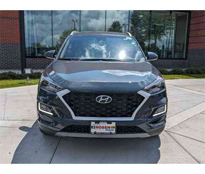 2021 Hyundai Tucson Sport is a Blue 2021 Hyundai Tucson Sport SUV in Algonquin IL