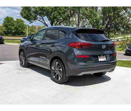 2021 Hyundai Tucson Sport is a Blue 2021 Hyundai Tucson Sport SUV in Algonquin IL