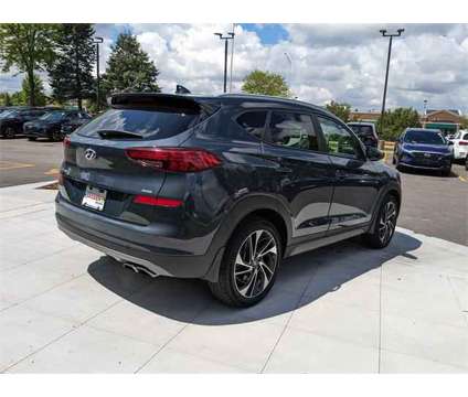 2021 Hyundai Tucson Sport is a Blue 2021 Hyundai Tucson Sport SUV in Algonquin IL