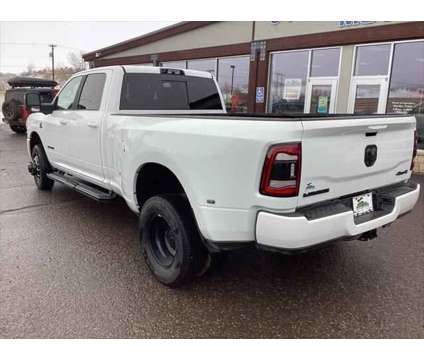 2024 Ram 3500 Laramie Crew Cab 4x4 8' Box is a White 2024 RAM 3500 Model Laramie Truck in Steamboat Springs CO