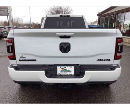 2024 Ram 3500 Laramie Crew Cab 4x4 8' Box is a White 2024 RAM 3500 Model Laramie Truck in Steamboat Springs CO