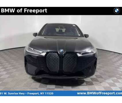 2025 BMW iX xDrive50 is a Black 2025 BMW 325 Model iX SUV in Freeport NY