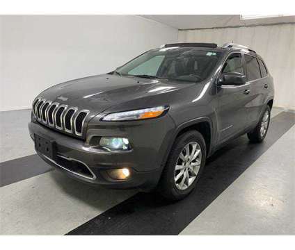 2018 Jeep Cherokee Limited 4x4 is a Grey 2018 Jeep Cherokee Limited SUV in Cicero NY