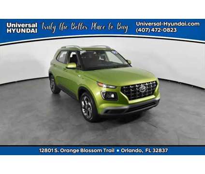 2021 Hyundai Venue SEL is a Green 2021 Station Wagon in Orlando FL