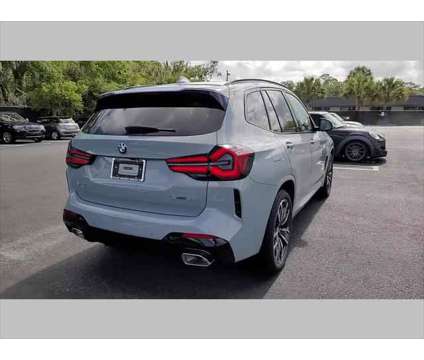 2024 BMW X3 sDrive30i is a Grey 2024 BMW X3 sDrive30i SUV in Jacksonville FL