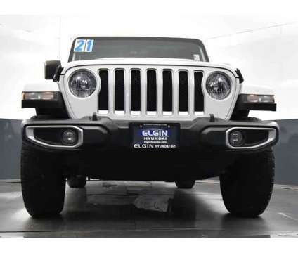 2021 Jeep Wrangler Unlimited Sahara is a White 2021 Jeep Wrangler Unlimited SUV in Bartlett IL
