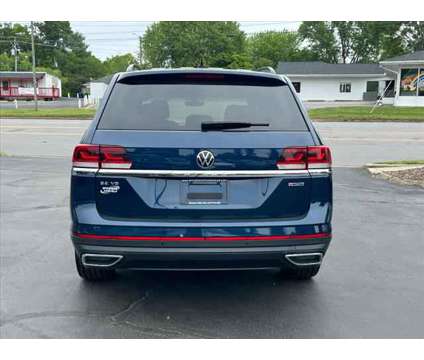 2021 Volkswagen Atlas 3.6L V6 SE w/Technology is a Blue 2021 Volkswagen Atlas Car for Sale in Asheville NC