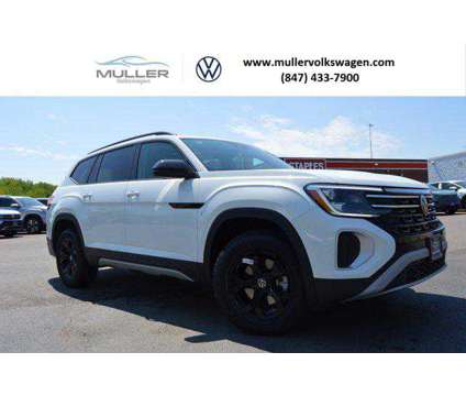 2024 Volkswagen Atlas 2.0T Peak Edition SE w/Technology is a White 2024 Volkswagen Atlas SUV in Highland Park IL