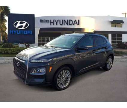 2021 Hyundai Kona SEL is a Grey 2021 Hyundai Kona SEL SUV in Delray Beach FL