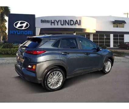 2021 Hyundai Kona SEL is a Grey 2021 Hyundai Kona SEL SUV in Delray Beach FL