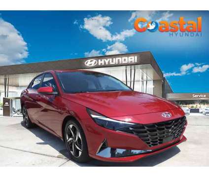 2021 Hyundai Elantra Limited is a Red 2021 Hyundai Elantra Limited Car for Sale in Melbourne FL