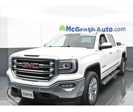 2018 GMC Sierra 1500 SLT is a White 2018 GMC Sierra 1500 SLT Truck in Dubuque IA