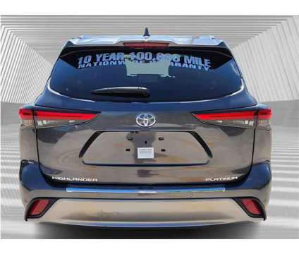2023 Toyota Highlander Platinum is a Grey 2023 Toyota Highlander SUV in Fort Lauderdale FL