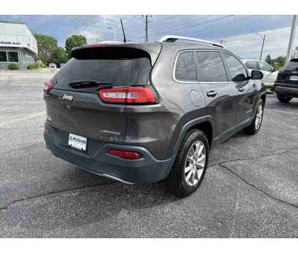 2018 Jeep Cherokee Limited 4x4 is a Grey 2018 Jeep Cherokee Limited SUV in Dubuque IA