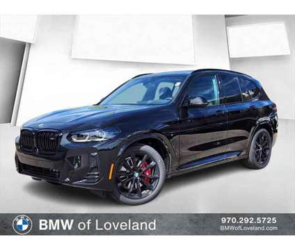 2024 BMW X3 M40i is a Black 2024 BMW X3 M40i SUV in Loveland CO