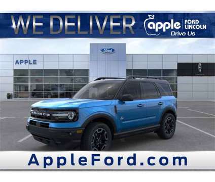 2024 Ford Bronco Sport Outer Banks is a Blue 2024 Ford Bronco SUV in Columbia MD