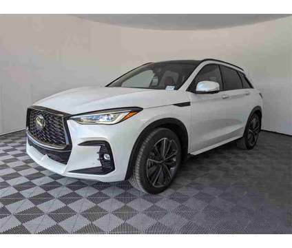 2024 Infiniti Qx50 Sport is a White 2024 Infiniti QX50 SUV in West Palm Beach FL